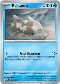 Relicanth - 017/084